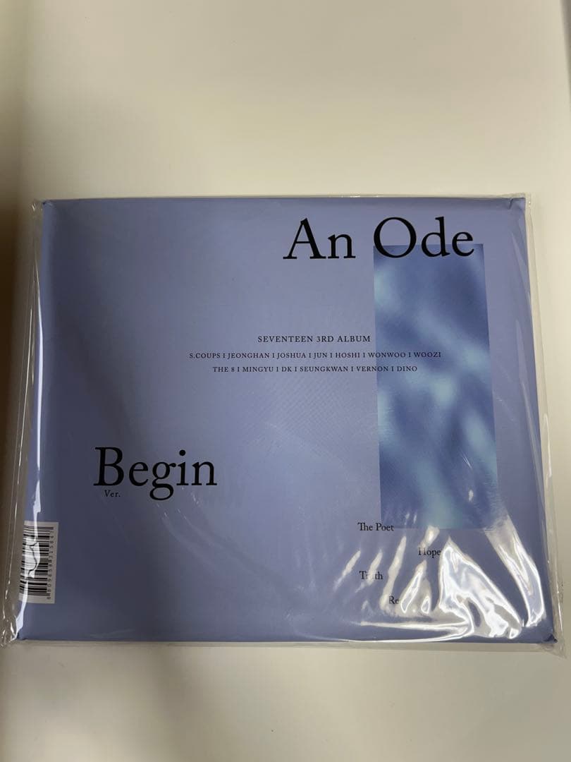 SEVENTEEN 3rd Album An Ode 新品未開封