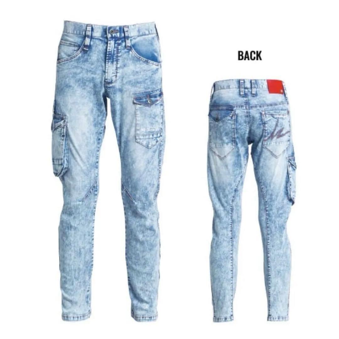 カズ様 7410S デニムジャケット 3L パンツ ウエスト92cm