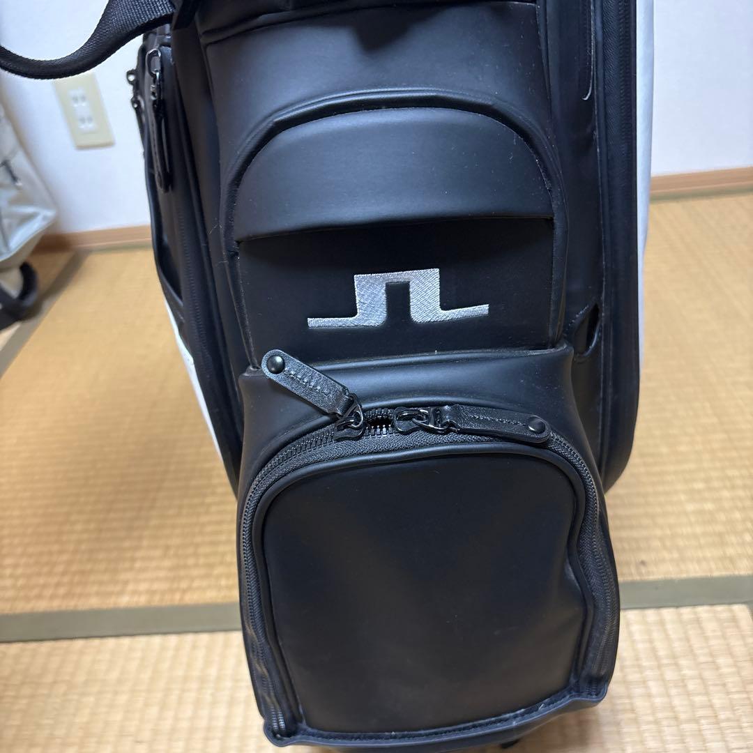 あ*ん様 J.LINDEBERG キャディバッグ ブラック/ホワイト