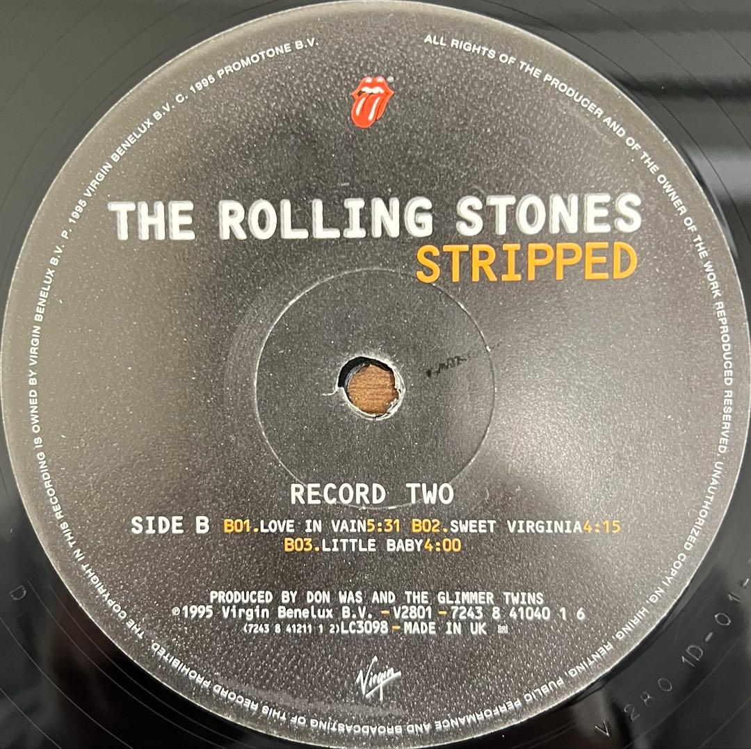 【2LP/UK盤】The Rolling Stones / Stripped