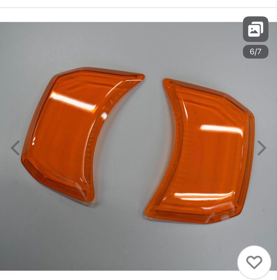 REAL SPEED ハスラー（MR92/MR52）用】フロントウインカーカバー