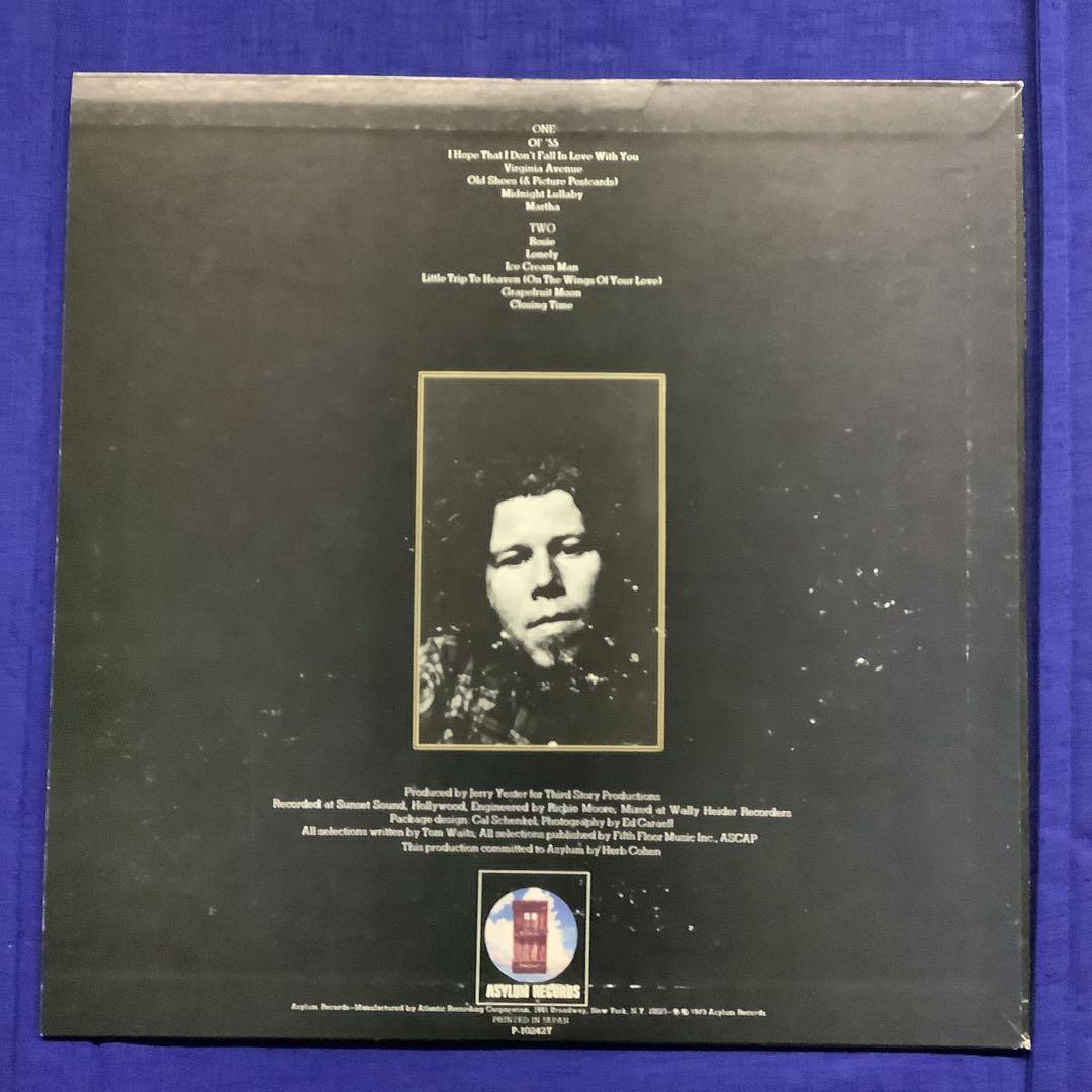 国内盤LPレコード　トム・ウェイツ / クロージング・タイム　　　　　LR3FT