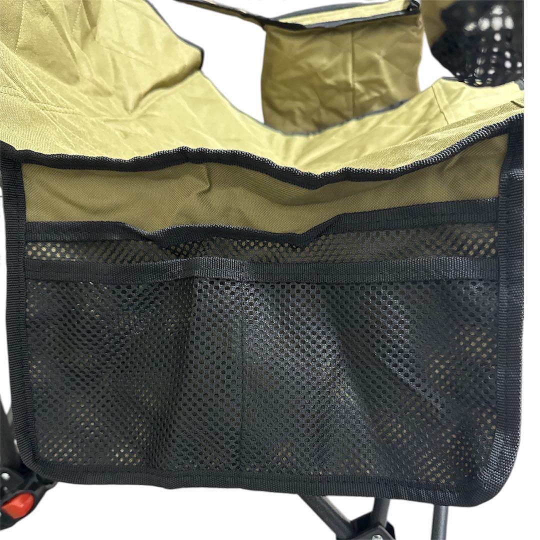 【新品・未使用】Desert Fox アウトドアチェア グリーン　リクライニング