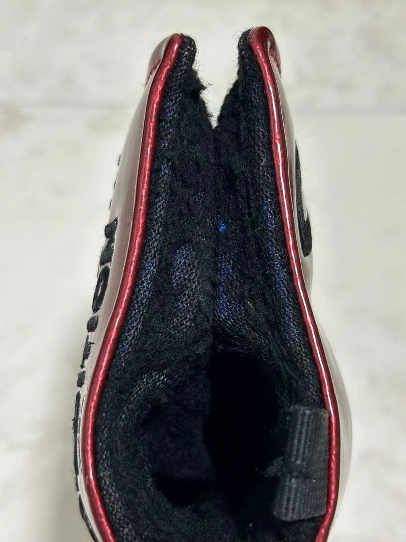 美品　マスターバニー　ツアーレッド　キャディバッグ　ヘッドカバー　エナメル　６点