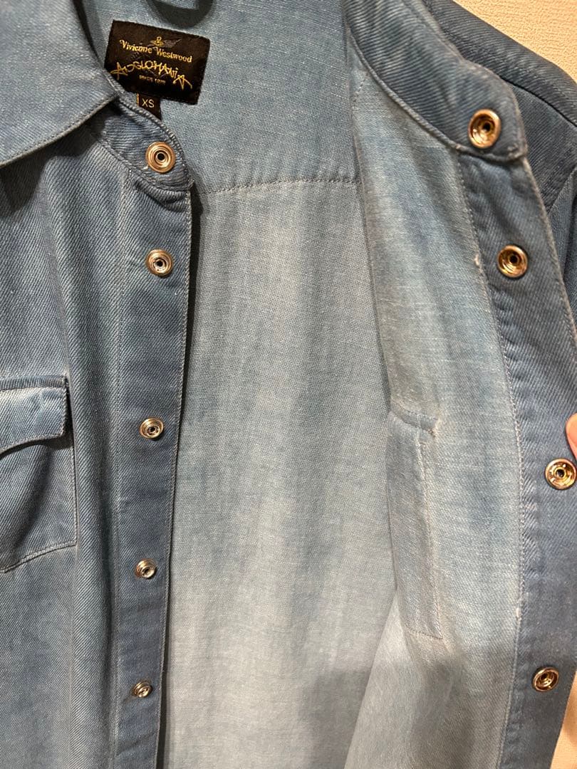 Vivienne Westwood ANGLOMANIA デニムシャツジャケット