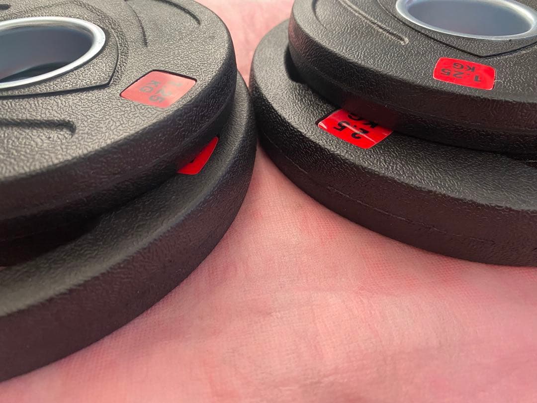 ダンベルプレート 5kg 2.5kg 1.25kg 各2枚ずつ 17.5kg