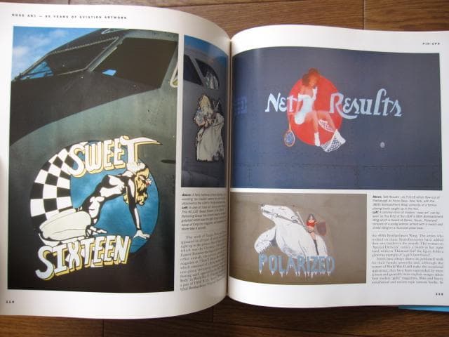 洋書 AIRCRAFT NOSE ART / J P WOOD