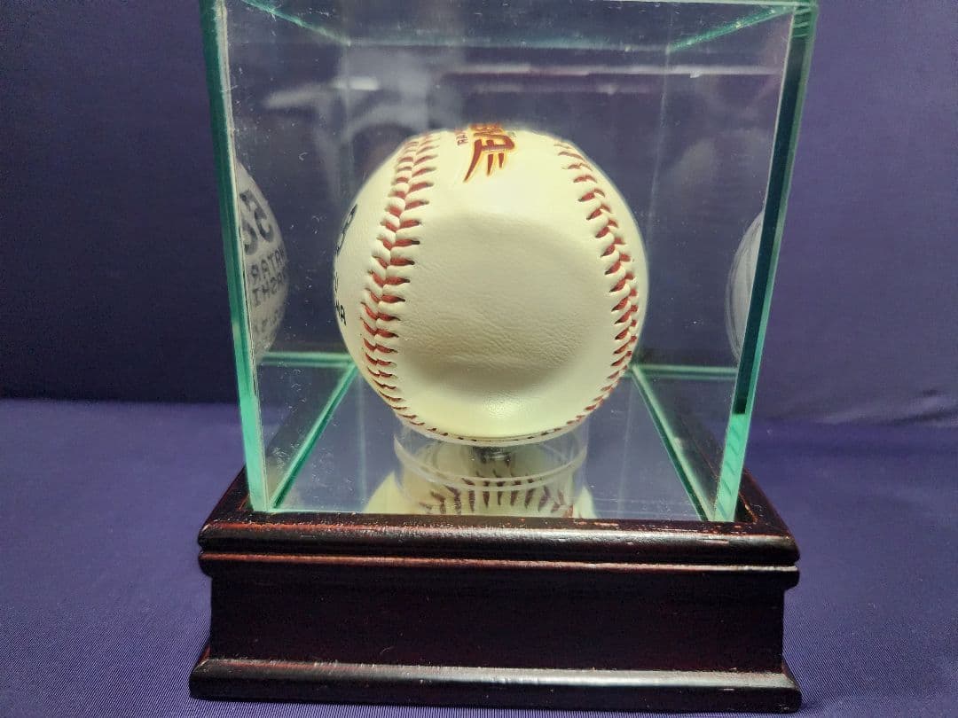 【100個限定品】楽天イーグルス　辛島航投手の初勝利記念直筆サインボール