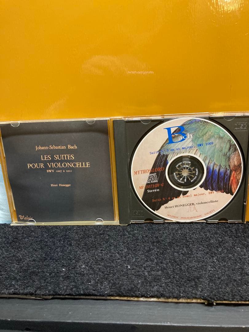 バッハ無伴奏チェロ組曲3番.4番 Mythos CD-R
