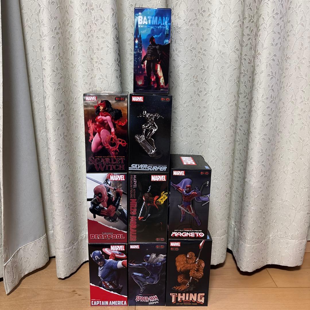 MARVEL プライズフィギュア　9個まとめ売り