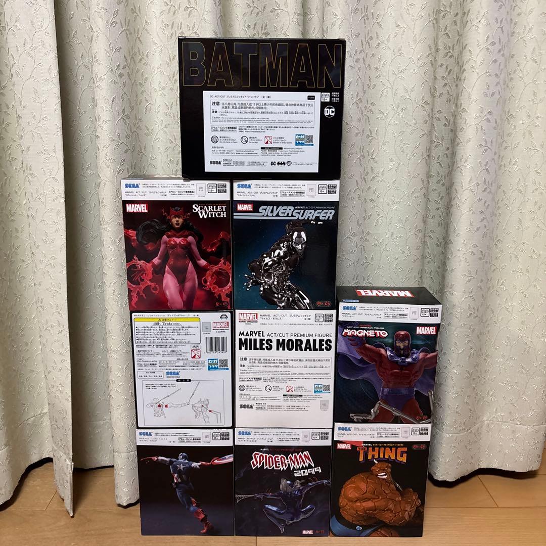 MARVEL プライズフィギュア　9個まとめ売り