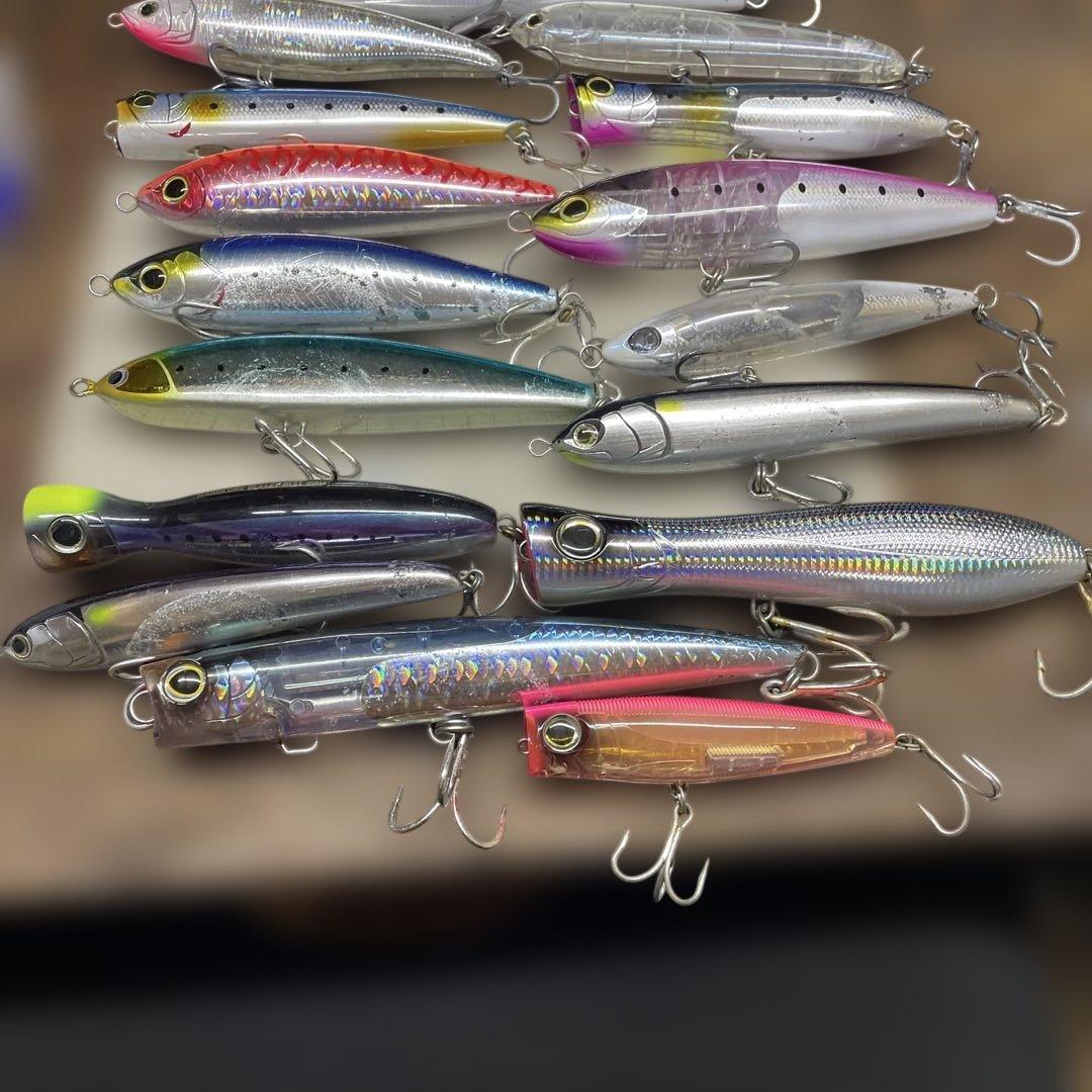 マグロルアー　シマノ　マリア　バブルディップ　別注平政　ボムディップ