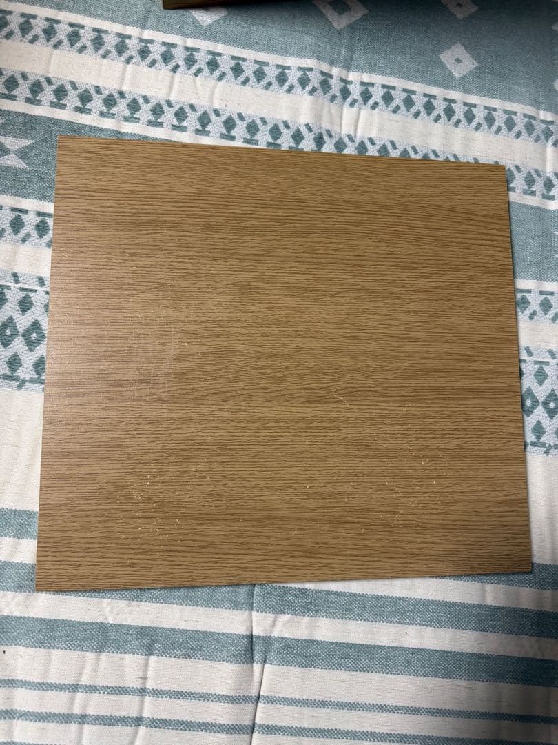 無印良品木製キャビネット　ガラス扉　オーク材突板　幅４４×奥行４４×高さ８３ｃｍ