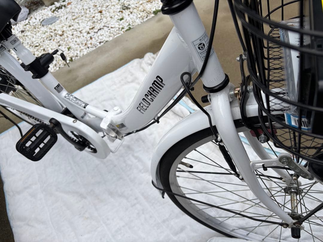 新品‼️限定終値下げ‼️電動アシスト折り畳み自転車 26インチFIELD CHAMP