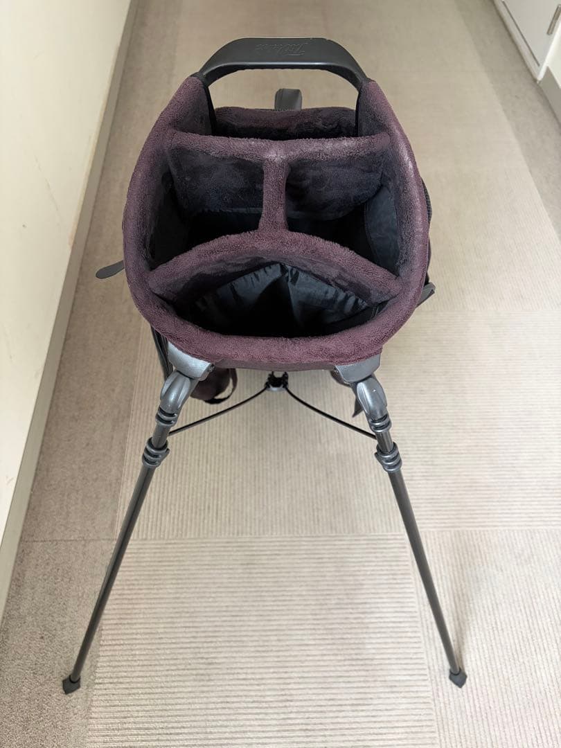 Titleist スタンドキャディバッグ ブラック/ホワイト