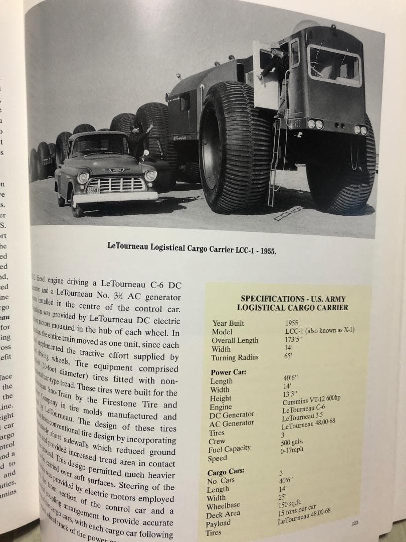 洋書 Le Tourneau Archive /Legend