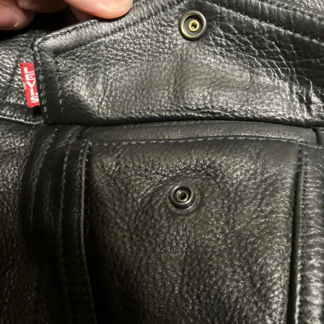 リーバイス　3rdタイプ　レザージャケット　57727-0002 M 牛革