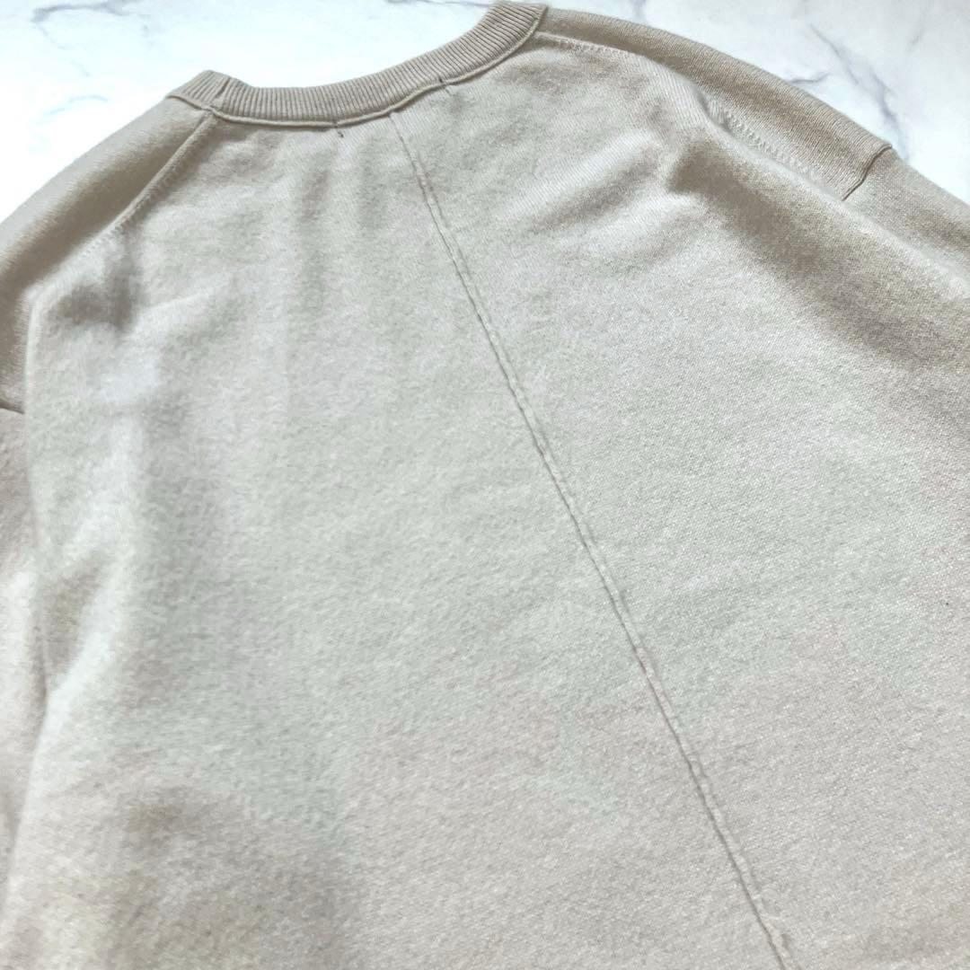 人気✨23AW 23区　【洗える】ウールカシミヤ ニットワンピース　ベージュ