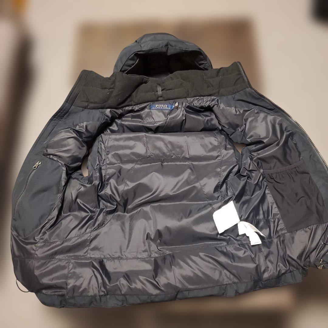 Polo Ralph Lauren フード付きダウンベスト　ビッグポニー