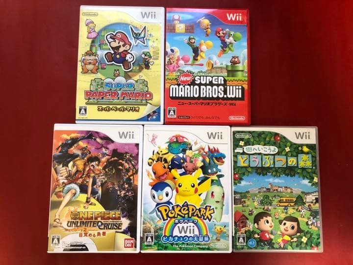 値下げしました　Wii  本体 （動作確認済）＆ マリオカート &ソフト セット