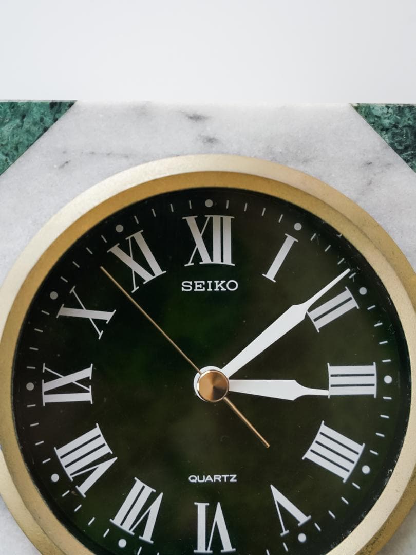 80's vintage SEIKO 置時計 大理石 ミッドセンチュリー レトロ