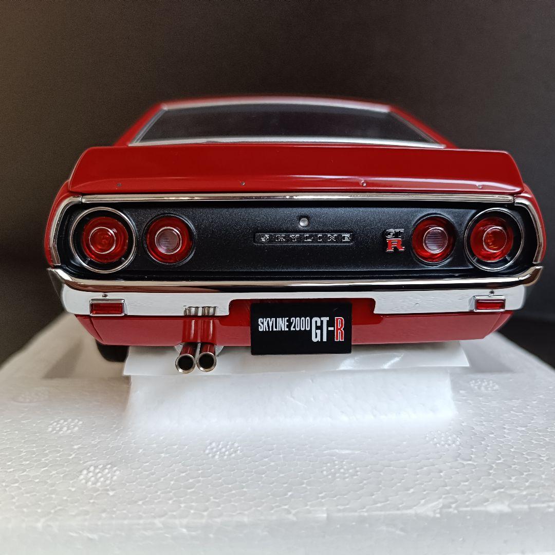 1/18 オートアート スカイライン GT-R チューンドバージョンレッド