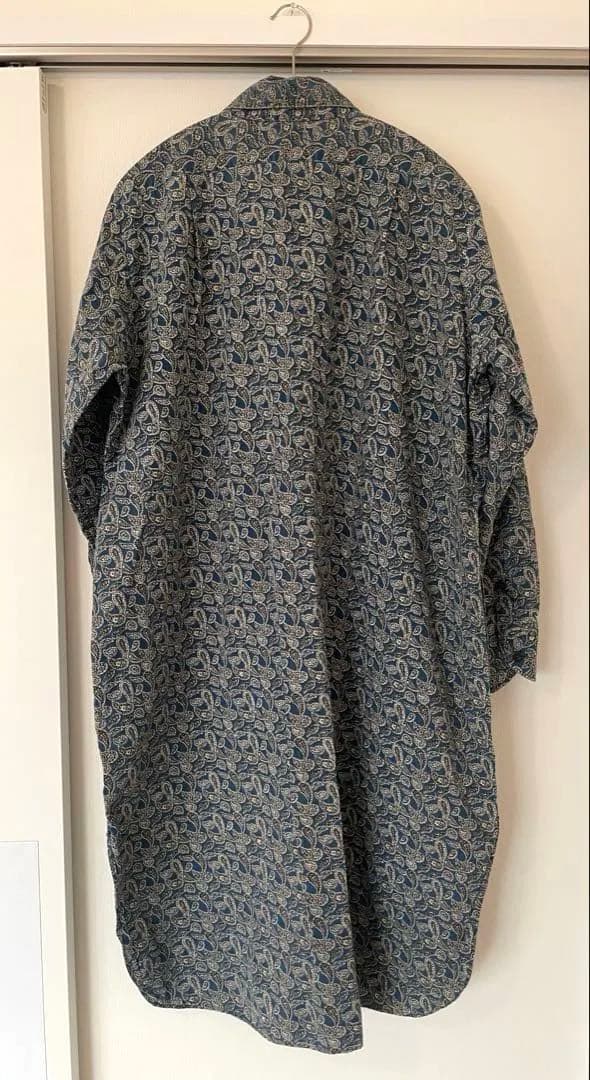 umii908 ペイズリー柄 シャツワンピース サイズ3