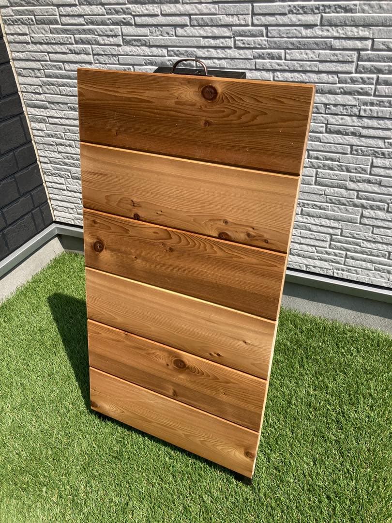 Ａ型看板　レトロ　かっこいい　ヴィンテージ　米杉　レトロ　大きいＳＬＬ おまけ