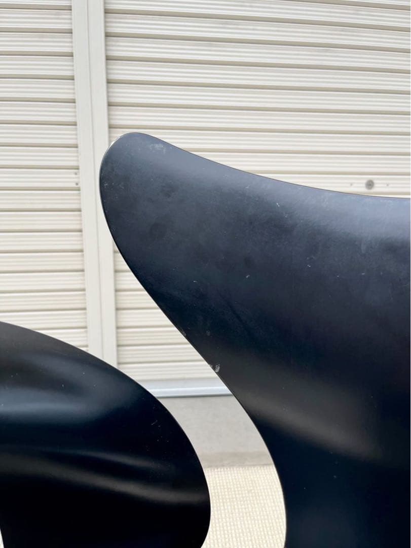 【希少】リリーチェア アーム付き ブラック 2脚セット