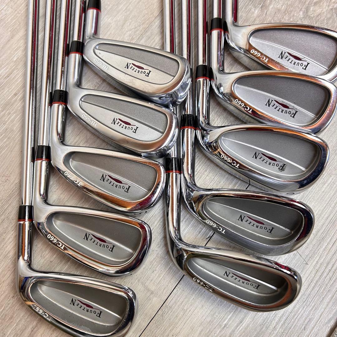 【メンズ右】フォーティーン HI-660 TC-660アイアンセット 10本