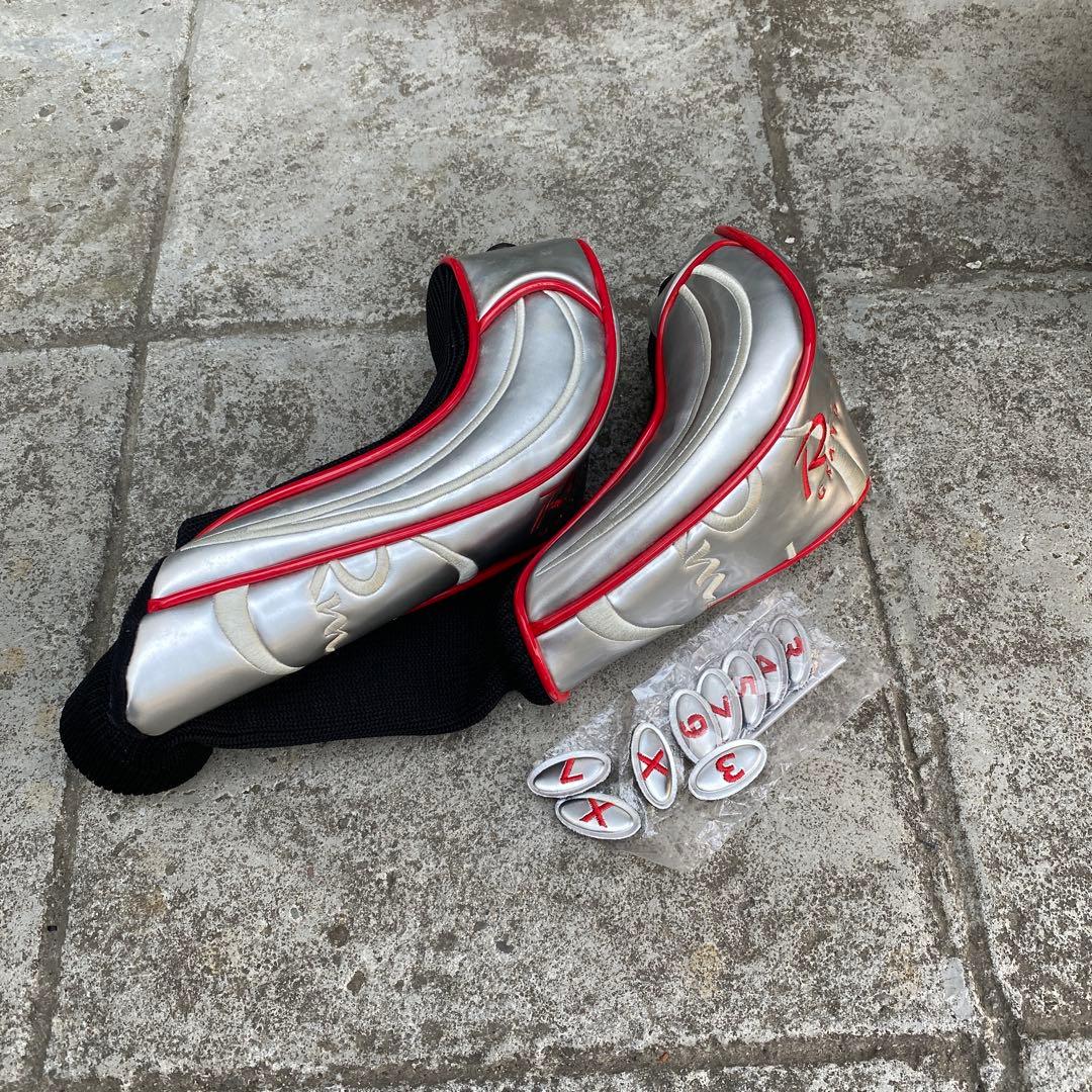 Romaro ゴルフ　キャディバッグ　赤シルバー