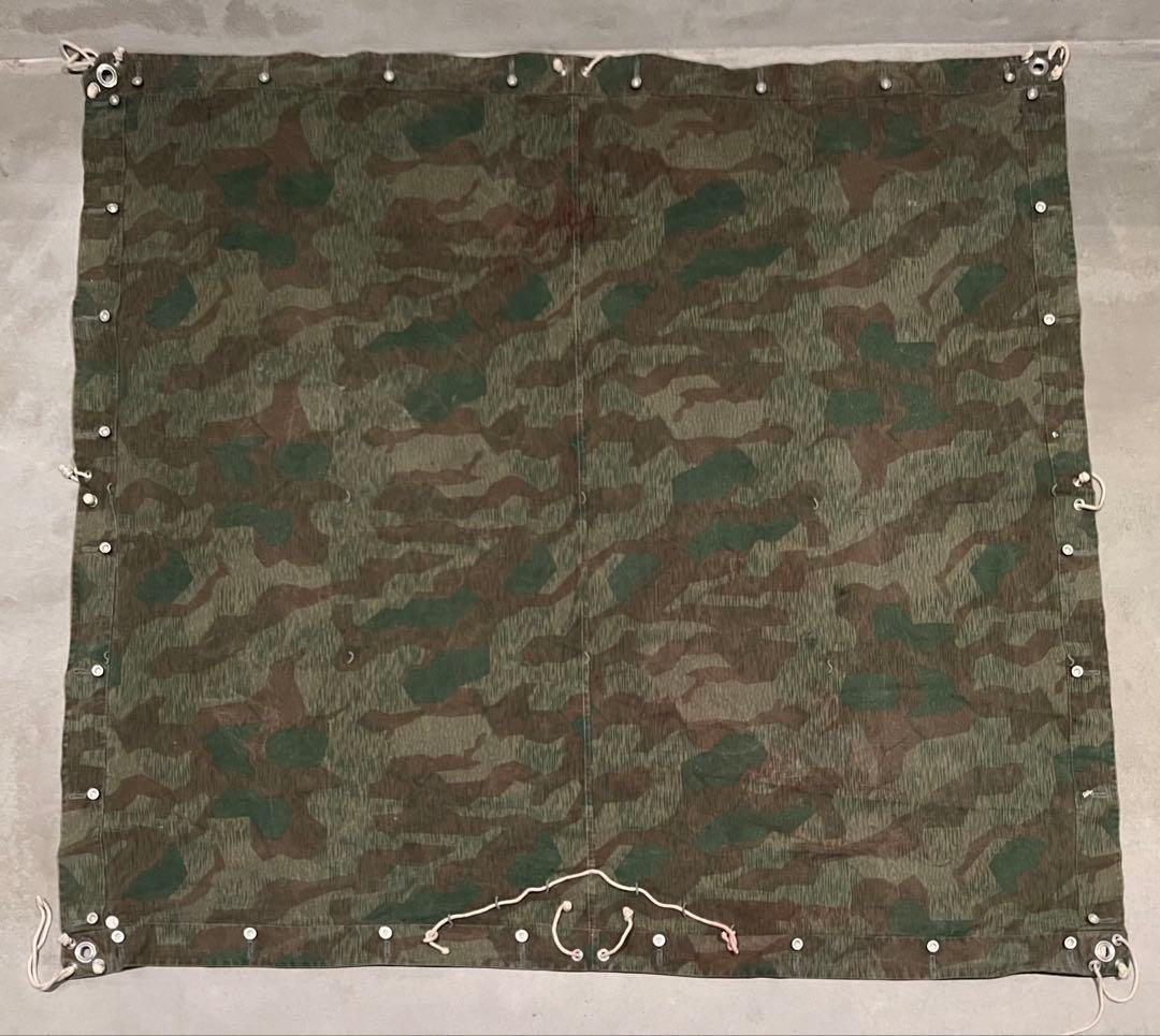 ②40s スイス軍幕 スプリンターカモ ツェルトバーン ミリタリー テント