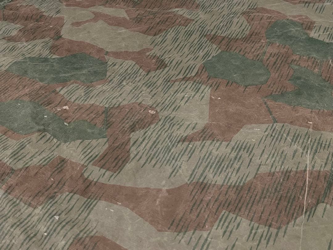 ②40s スイス軍幕 スプリンターカモ ツェルトバーン ミリタリー テント