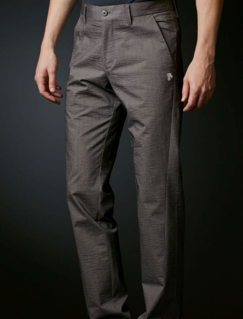 DESCENTE GOLF(デサントゴルフ)ちりめんパンツストレッチロングパンツ