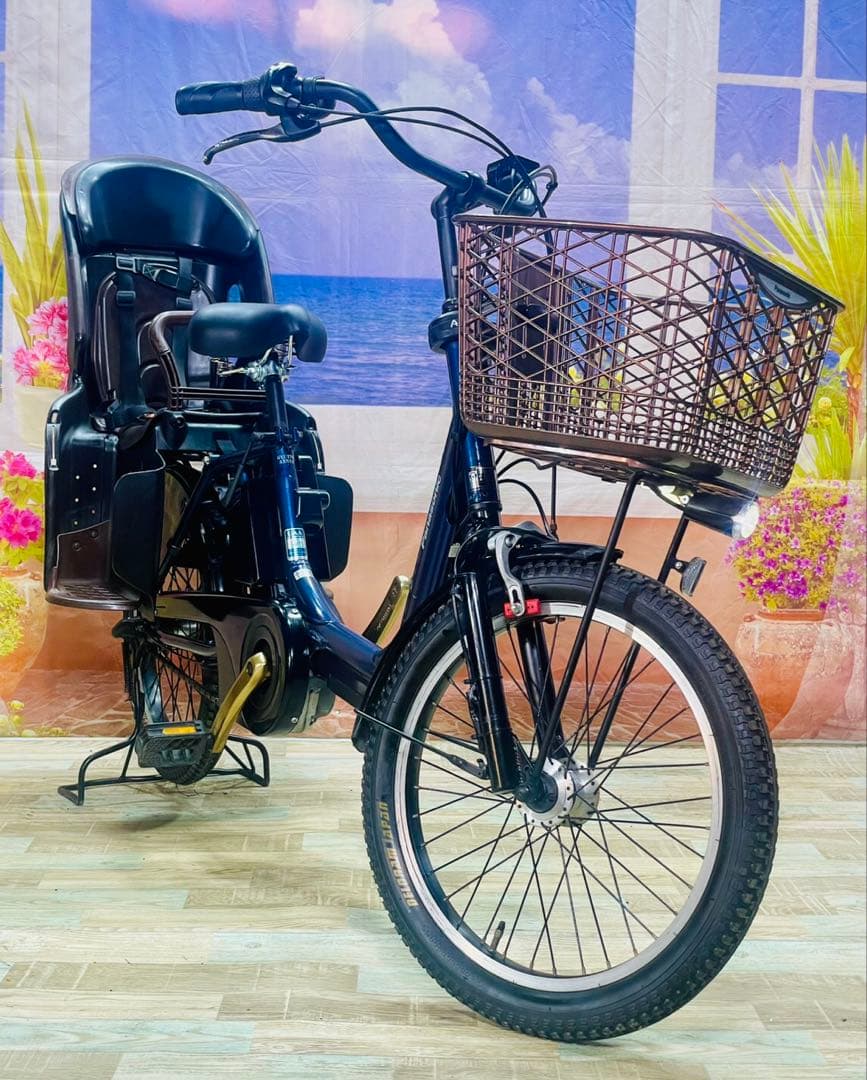 ギュットアニーズ⭐️16AH！パナソニック子供乗せ電動アシスト自転車Y3436