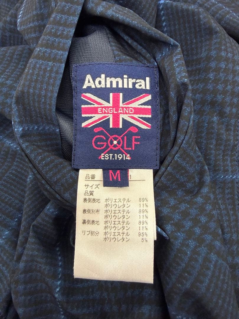 美品！アドミラル ゴルフ　レディース リバーシブル スニード　 ネイビー　M