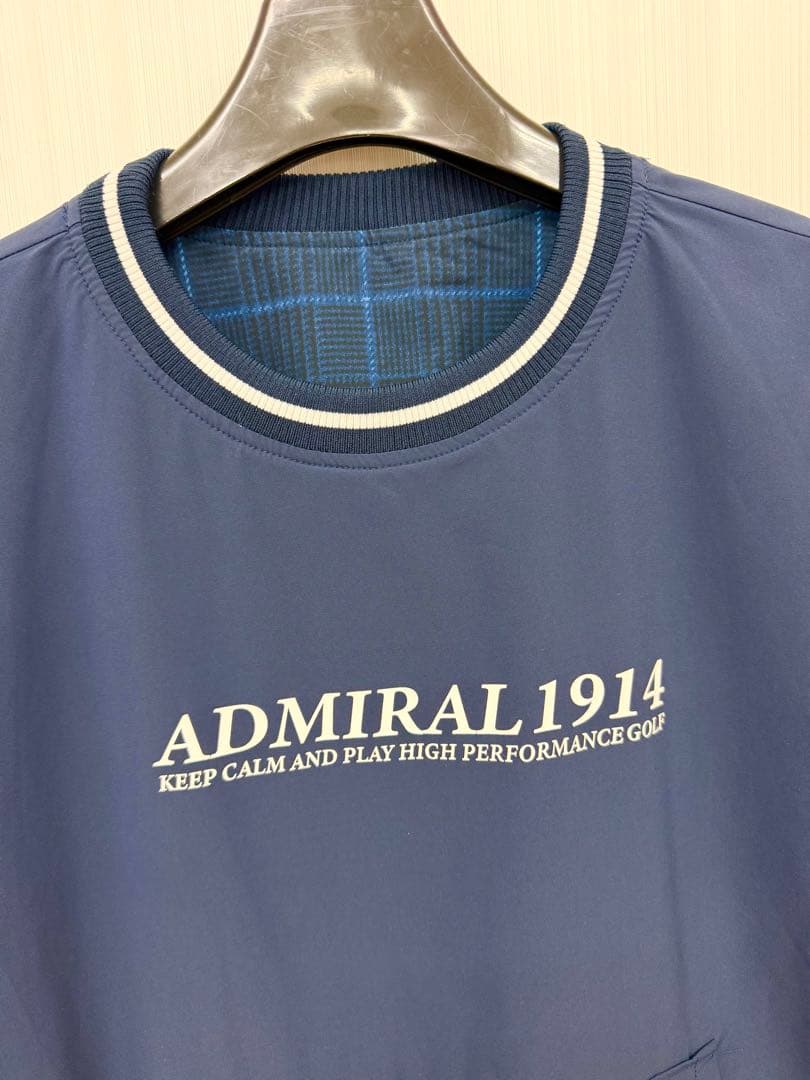 美品！アドミラル ゴルフ　レディース リバーシブル スニード　 ネイビー　M