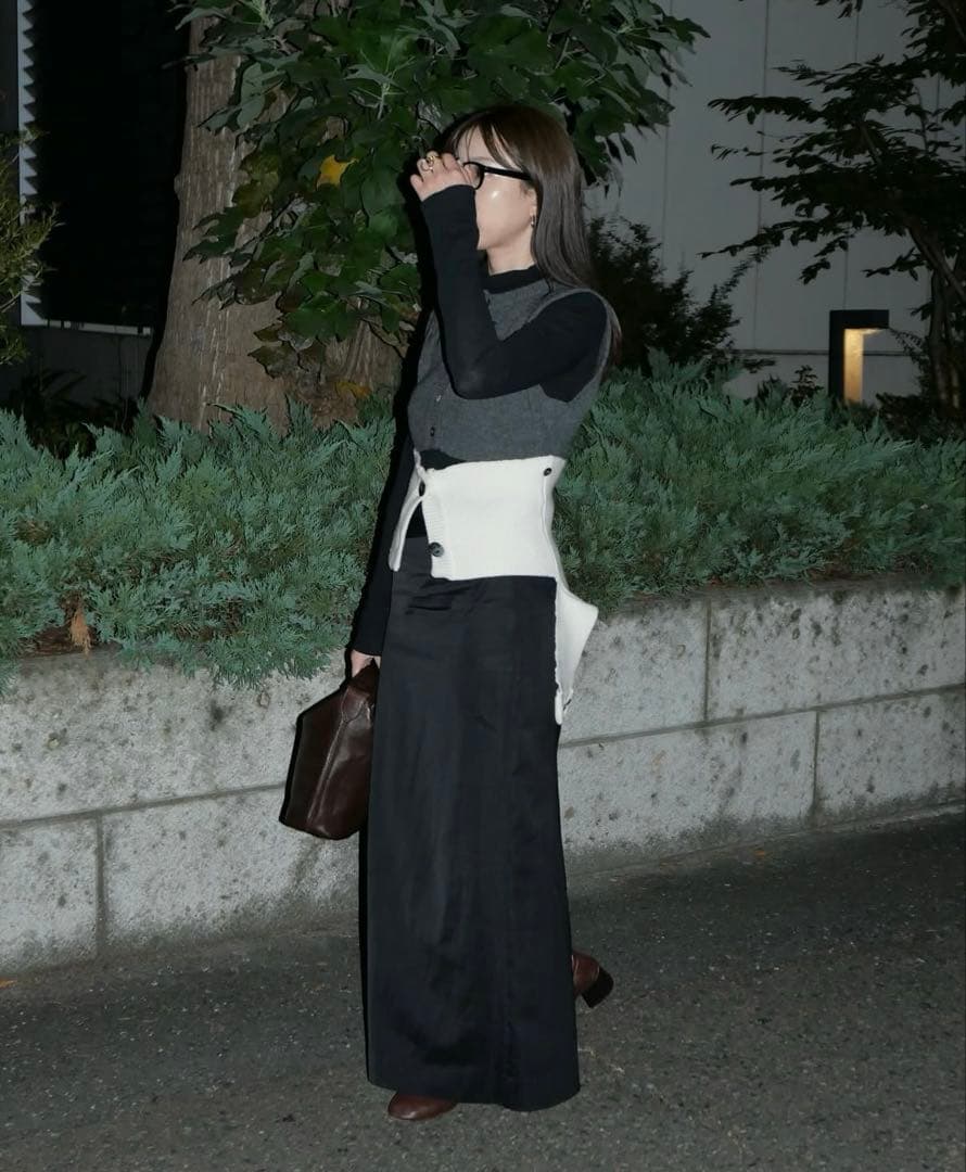 柊*様 kayle WOOL KNIT VEST WAIST WARMER SE