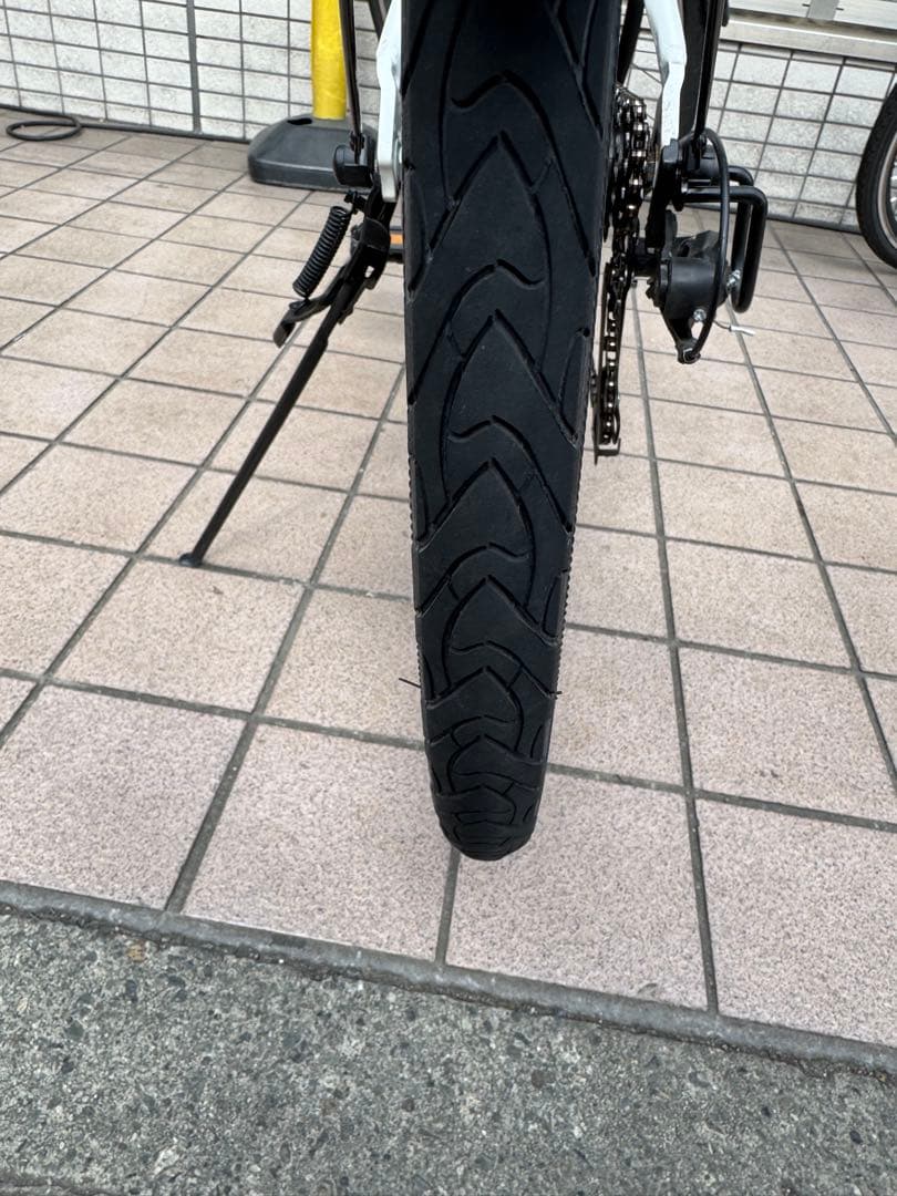 Panasonic 電動アシスト自転車 ベロスター ホワイト バッテリー+充電器