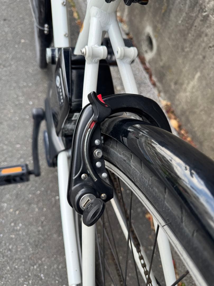 Panasonic 電動アシスト自転車 ベロスター ホワイト バッテリー+充電器