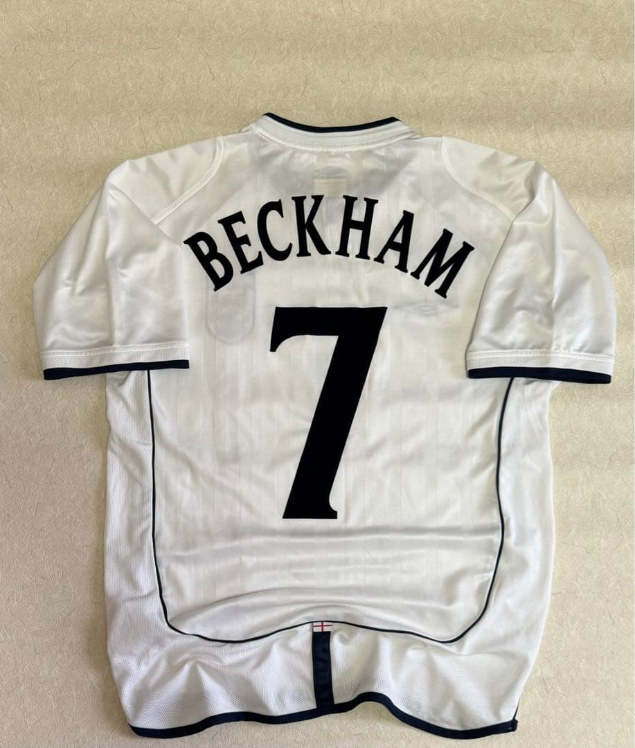 アンブロ　イングランド代表　7 ベッカム　ユニフォーム