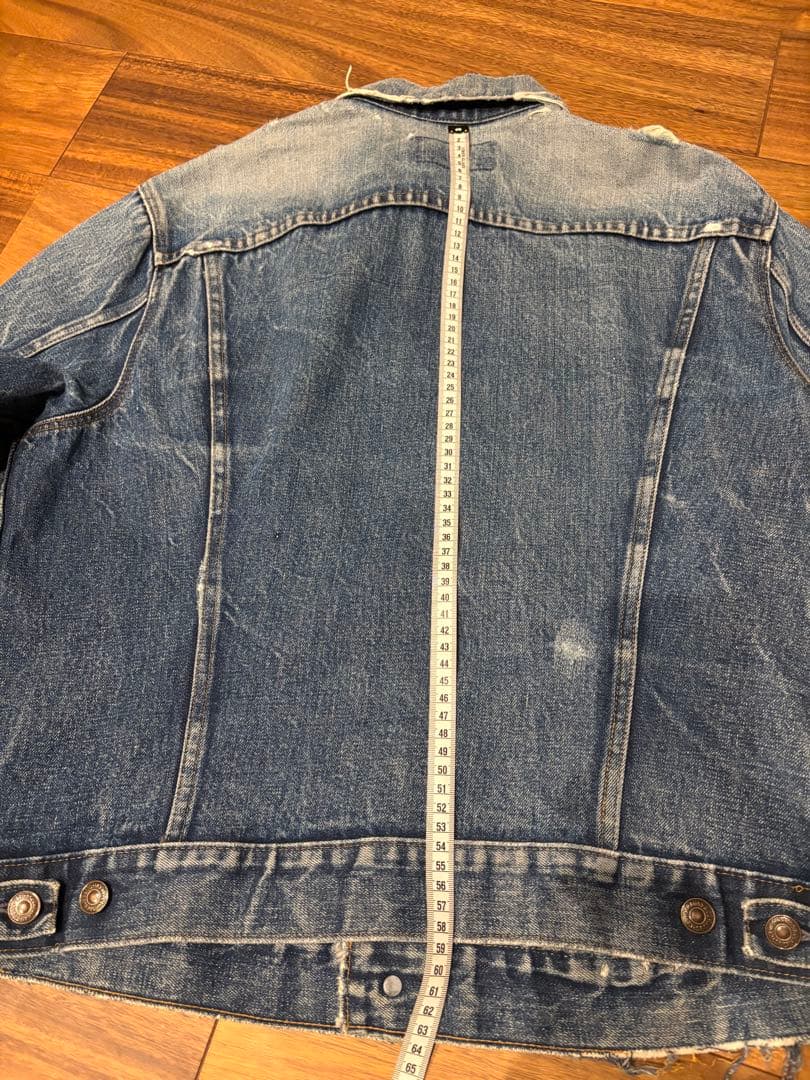 Levi's 70505 BIGE USA製　均等V 鬼ヒゲ　44