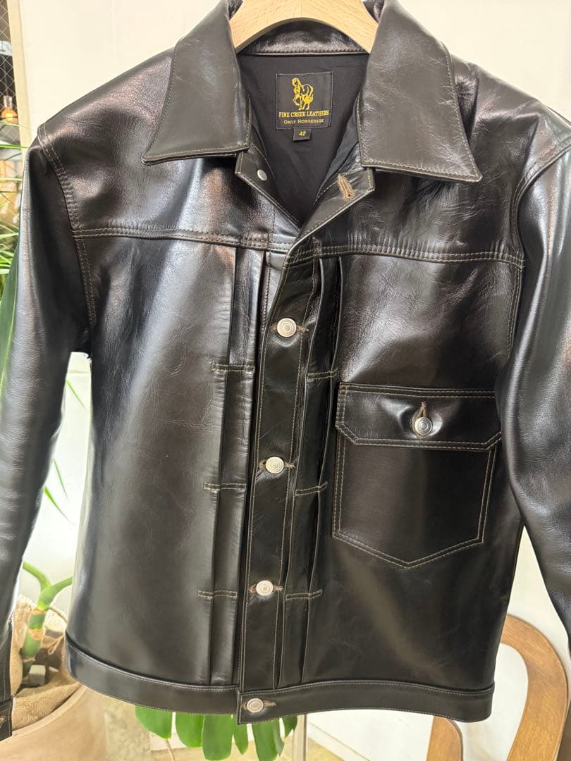 新品　ファインクリークレザーズ　リッチモンド　ブラック　42