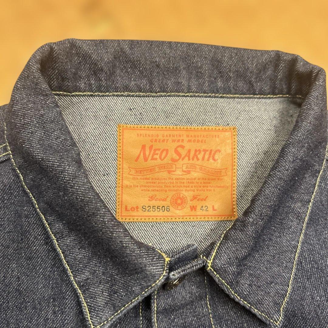 ゴリラのケンTNEO SARTICデニム　大戦モデル赤タグサイズ42