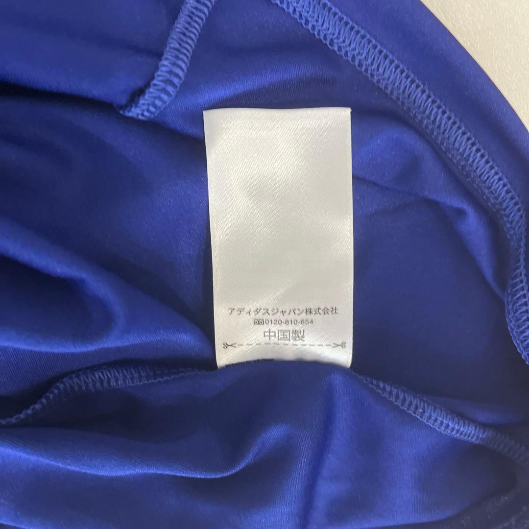 adidas アディダス　日本代表 シャツ 青色　サイズO