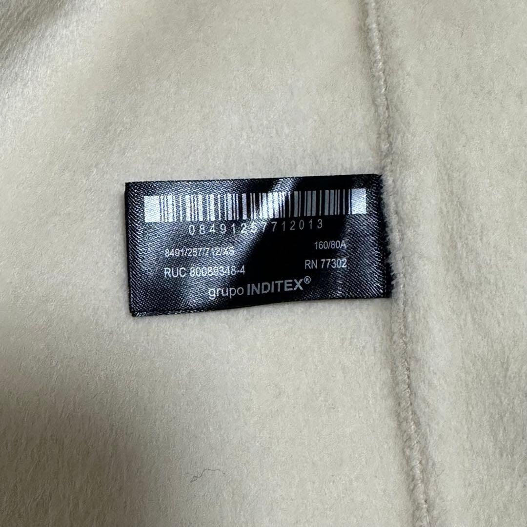 ZARA ZW COLLECTION ウールケープコート XS エクリュ 新品