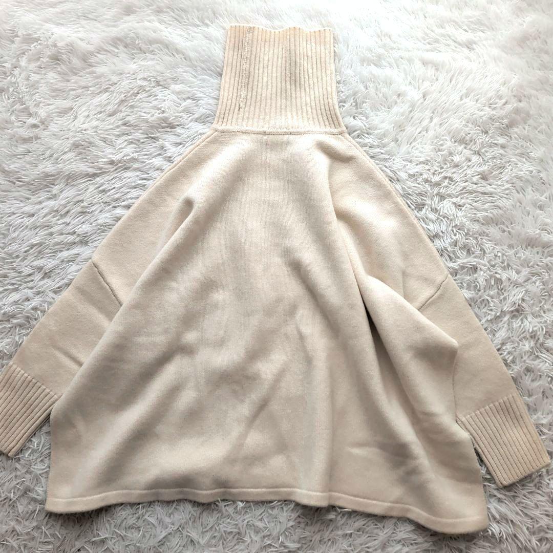 23区 カシミヤブレンドバルキーポンチョニット 中村アンさん着用 美品