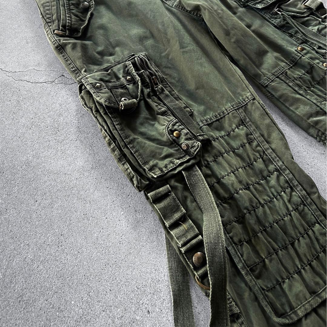 00’s Archive ギミック ストリングス カーゴパンツ Y2K グランジ