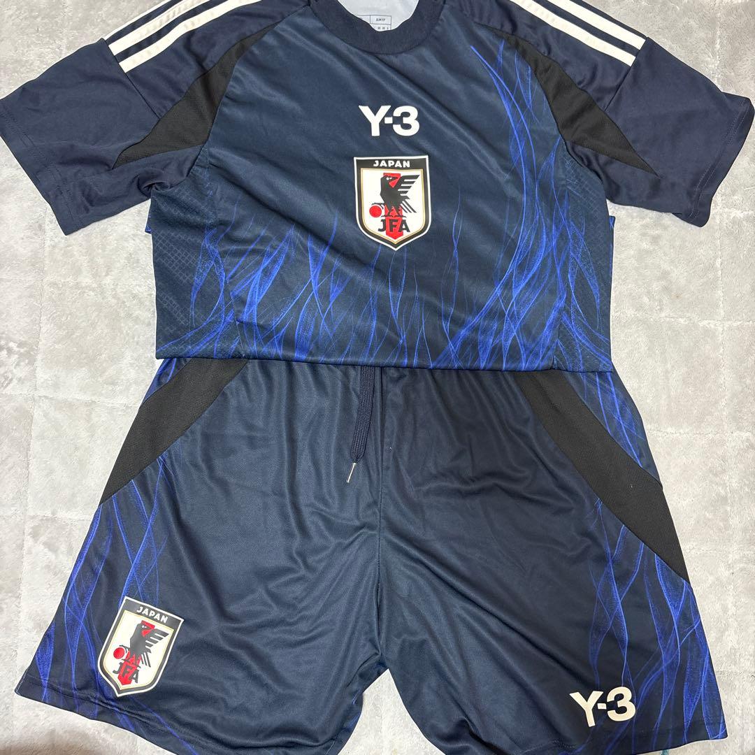 Y-3 サッカーウェア ネイビー S