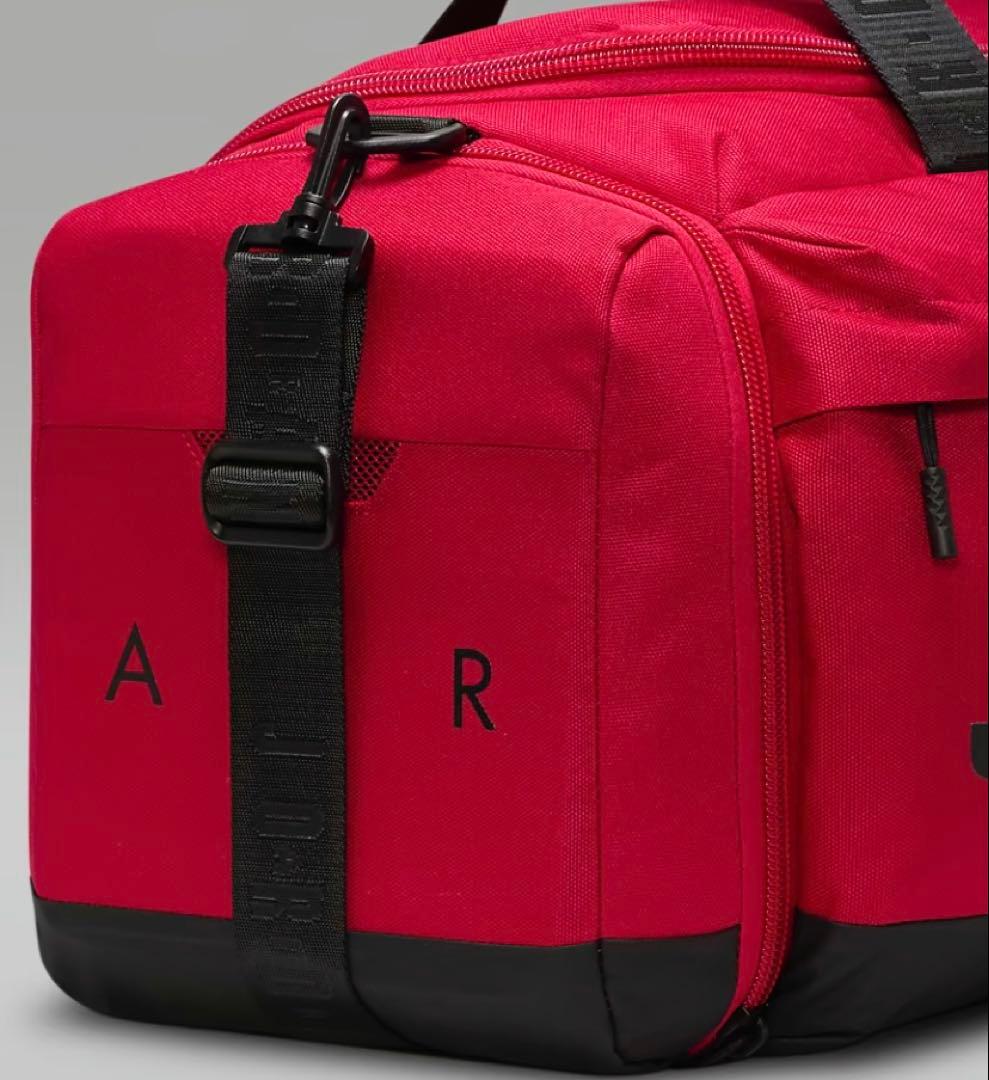 【新品未使用】NIKE JORDAN ダッフルバッグ レッド 46L バスケット